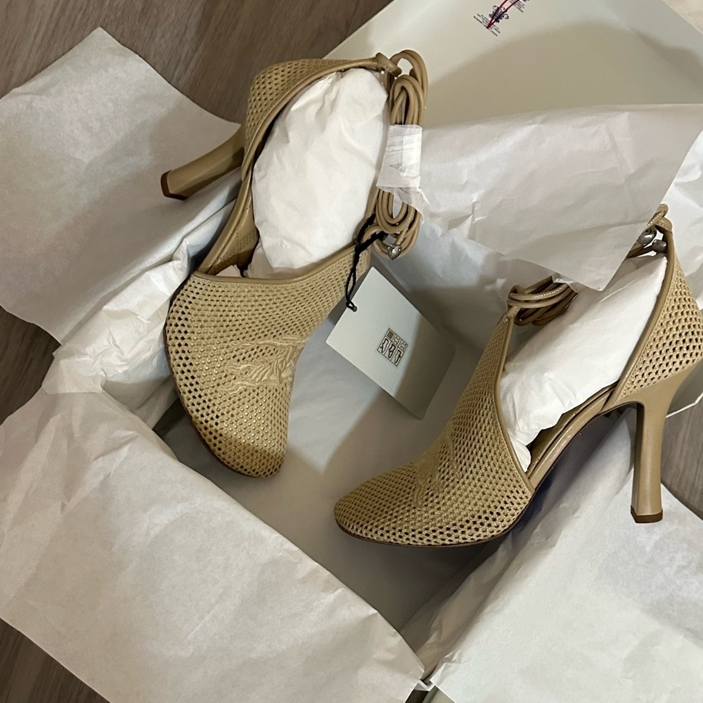 Elegant Cream High Heels